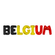 Girlandenballonfolie Belgien 36cm