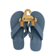 Slipper Mann blau Größe 40