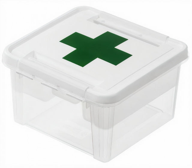 SmartStore Deco Storage Box Erste Hilfe 8 Liter 28 x 17 cm Weiß