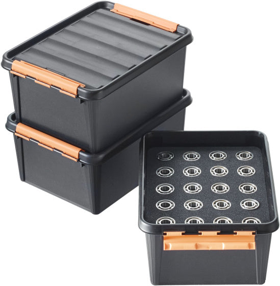 SmartStore 31 Storage Box 32 Liter Polypropylen Schwarz