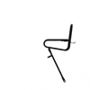 Steco Frontgepäckträger glatt 25cm Krone Bolzen matt schwarz