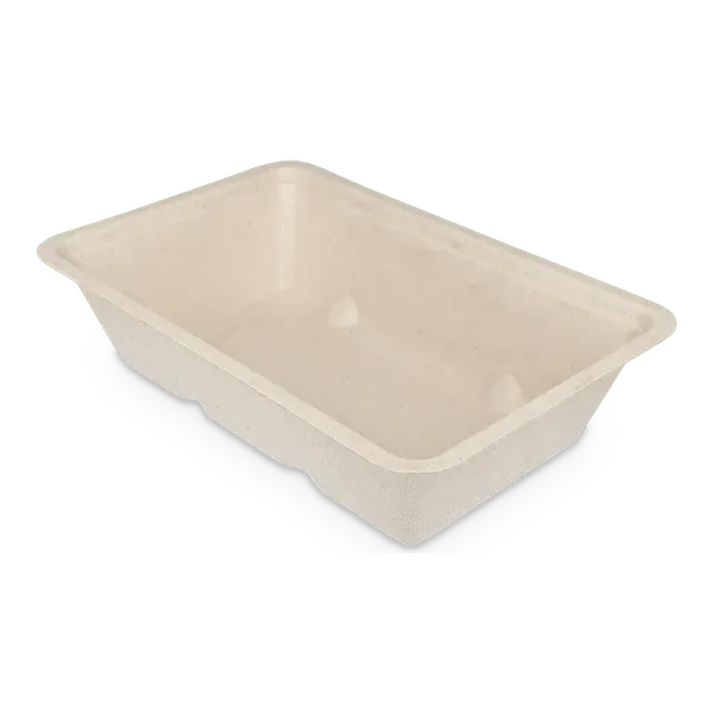 Snack-Tablett zum Mitnehmen, A7, Zuckerrohr (500 Stück)