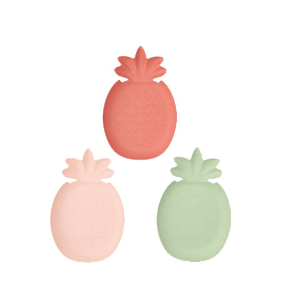 Snackteller Ananas 3-teilig