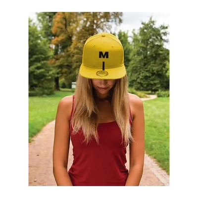 Snapback-Kappe Mibo gelb