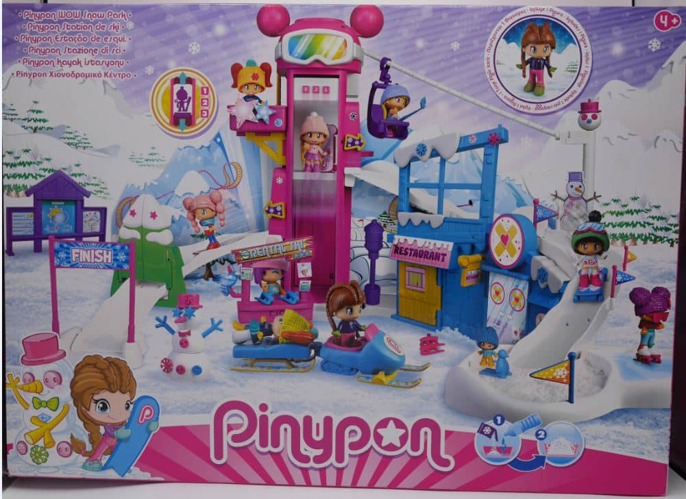 Pinypon Snow Park mit bis zu 40 Accessoires und 1 Spielfigur