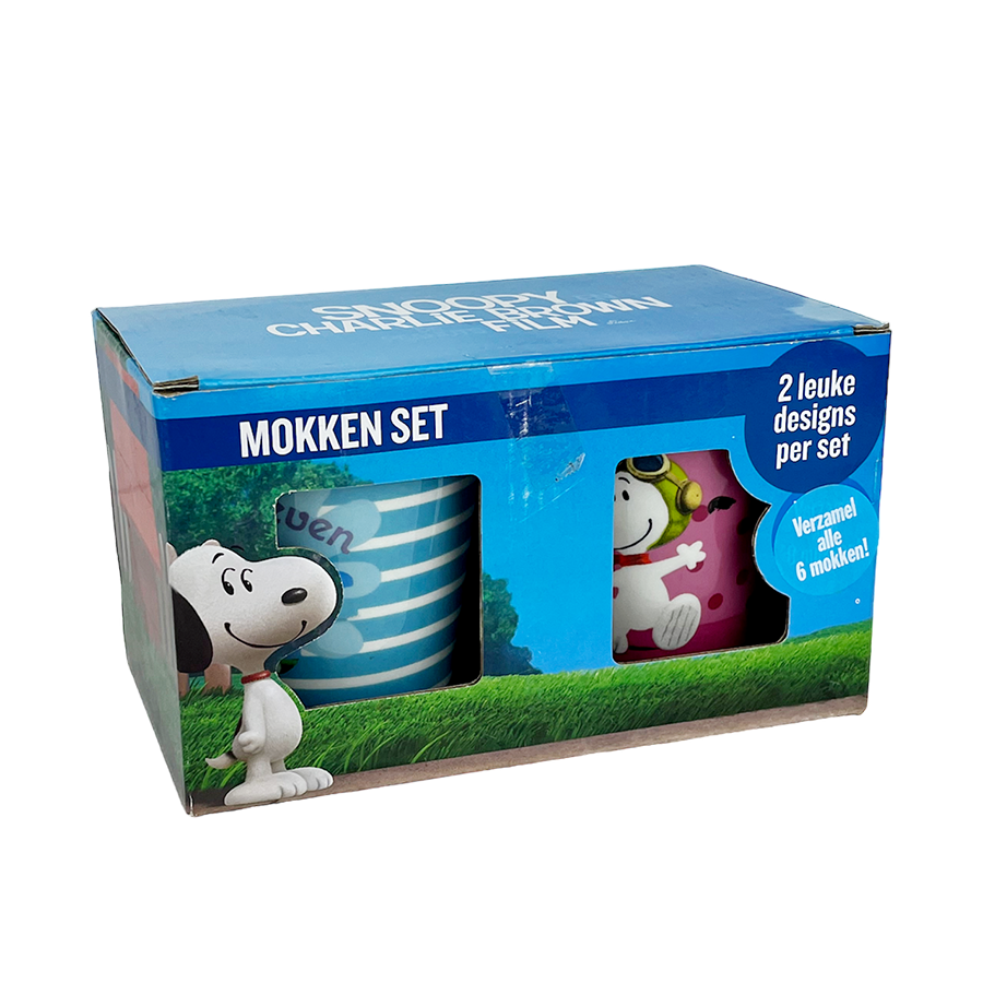 Snoopy Becherset 250ml 2-teilig
