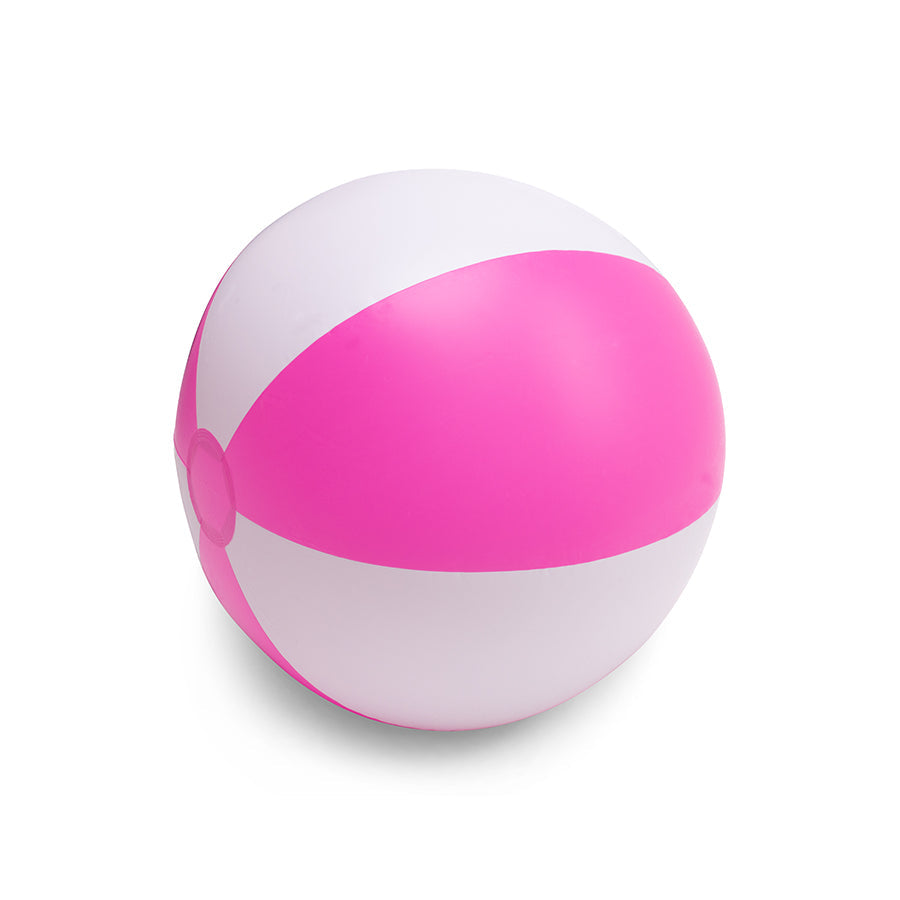 Softlines weiß rosa Strandball Ø 51 cm