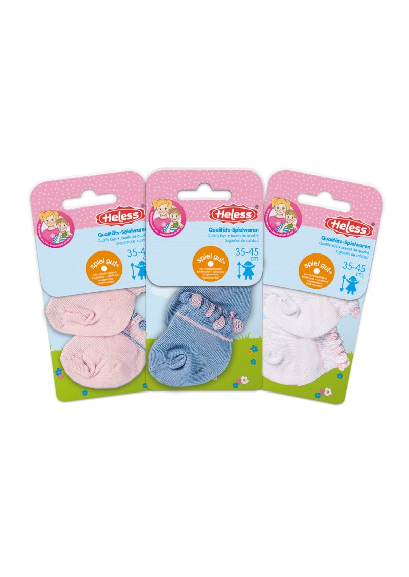 Heless Socken (1 Paar) Pastell groß 3 sort.