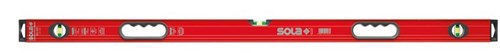 Sola bigred3180 Aluminium-Wasserwaage 180 cm (3 Fläschchen) – 01219601