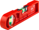 Sola Kunststoff-Wasserwaage PHF22 22 cm 2 Fläschchen 1,00 mm m rot – 01412101