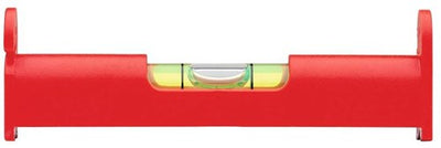 Sola Line Wasserwaage uz8, 8 cm rote schlagfeste Kunststofflibelle – 01431001 – 01431001