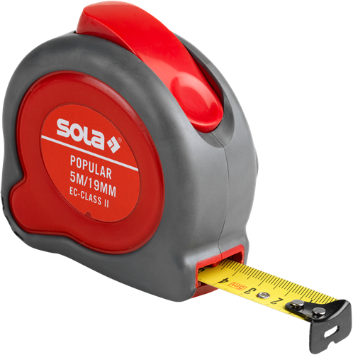 Sola beliebtes PP3-Maßband – 3 Meter x 13 mm – 50024201
