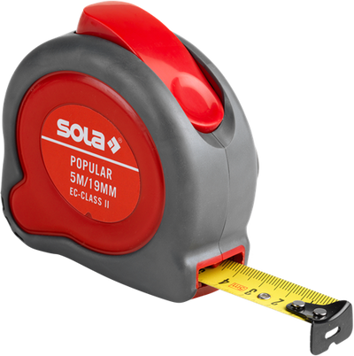 Sola beliebtes PP3-Maßband – 3 Meter x 13 mm – 50024201