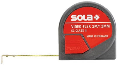 Sola Maßband 3mtr Video-Flex, mit Lesefenster EG Klasse 2 SB - 50012901 - 50012901