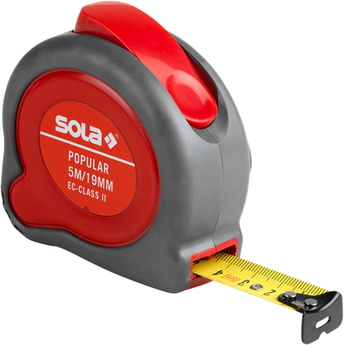Sola-Maßband, 5 m, 19 mm, beliebt, PP5
