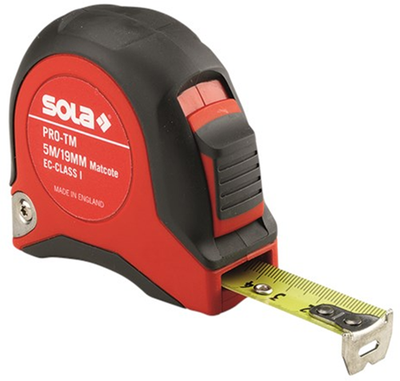 Sola Maßband 5 m pro-tm5 EG-Klasse 1 SB – 50022101