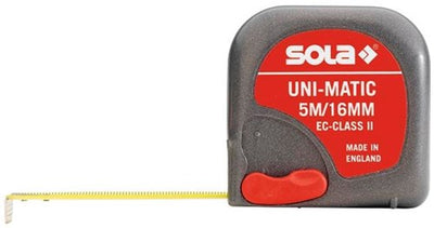 Sola Maßband 5mtr uni-matic, EG Klasse 2 sb - 50012601 - 50012601