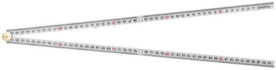 Sola Tim. Zollstock Kunststoff 1mtr 4-teilig weiß, weiß, EG-Klasse 3 hk1 4w12 - 53035401 - 53035401