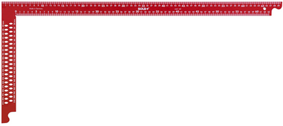 Sola Zimmermannshaken 800 x 315 mm, Stahl ZWCA800, rote Beschichtung mit Markierungslöchern – 56132201
