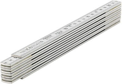 Sola Faltmaßstab Aluminium 2 Meter 10-teilig ha2 10 - 53050101
