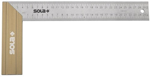 Sola quadratisch 300x145mm SRB300 Alublock, Edelstahlbein - 56012201 - 56012201