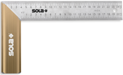 Sola quadratisch 500x170mm SRB500 Alublock, Edelstahlbein - 56012501 - 56012501