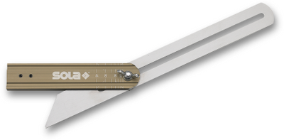 Sola-Fase 300 mm Blockbronze-Gean. vstg300, Aluminium, Bein mit Gradangabe – 56052201 – 56052201