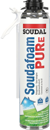 Soudal 161251 sprühbarer Isolierschaum Soudafoam Pure Low MDI | Bus | 500 ml