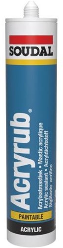 Soudal Acrylreibe | Acryl-Dichtstoff | grau | 310 ml – 102598