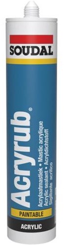 Soudal Acrylreibe | Acryl-Dichtstoff | Teakholz | 310 ml – 102599