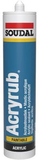 Soudal Acrylreibe | Acryl-Dichtstoff | schwarz | 310 ml - 102601