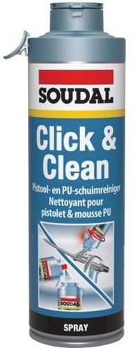 Soudal klicken Sie auf sauber | PU-Schaumreiniger | 500 ml – 113432