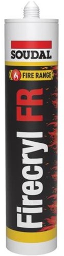 Soudal firecryl fr | feuerbeständiges Acryldichtmittel | grau | 310 ml – 107433