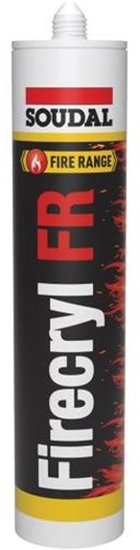 Soudal firecryl fr | feuerbeständiges Acryldichtmittel | weiß | 310 ml – 106329
