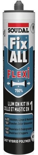 Soudal Fix – alles flexibel | Kleb- und Fugendichtstoff | grau | 290 ml - 105030