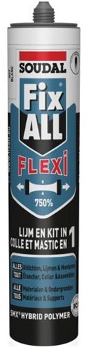 Soudal Fix – alles flexibel | Kleb- und Fugendichtstoff | weiß | 290 ml - 105029