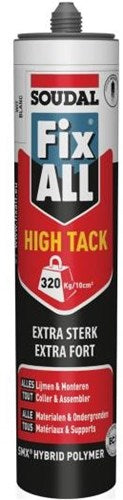 Soudal Fix – alles mit hoher Klebrigkeit | Klebedichtstoff | weiß | 290 ml – 153984