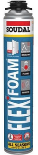 Soudal Flexifoam-Pistole | elastischer PU-Schaum | blau | 750 ml – 117472
