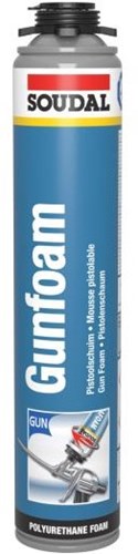 Soudal Pistolenschaum b3 | PU-Schaum | Champagner | 750 ml – 104193