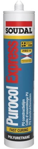 Soudal purocol express (d4) komo | Bauklebstoff | d4 | 310 ml - 101127