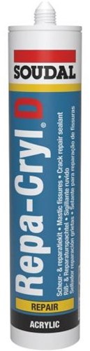 Soudal Repacryl |Acryl-Dichtstoff | weiß | 310 ml – 106184