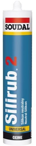 Soudal Silirub 2 | Silikondichtstoff | Buff | 300 ml – 105961