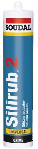 Soudal Silirub 2 | Silikondichtstoff | grau | 300 ml – 102422
