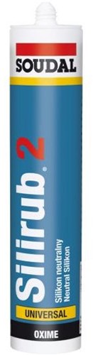 Soudal Silirub 2 | Silikondichtstoff | Teakholz | 300 ml – 102421