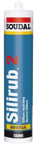 Soudal Silirub 2 | Silikondichtstoff | Toffee | 300 ml – 103355