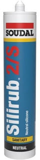 Soudal Silirub 2s | Sanitär-Set | Jasmin | 300 ml – 102772