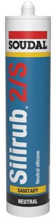 Soudal Silirub 2s | Sanitär-Set | weiß | 300 ml – 101989