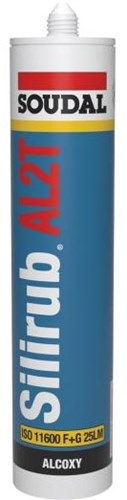 Soudal Silirub Al2t Alkoxy | Silikondichtstoff | kastanienbraun | 300 ml – 120651