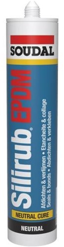 Soudal Silirub EPDM | Silikondichtstoff | schwarz | 300 ml – 112501
