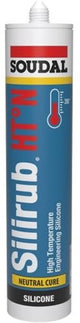 Soudal silirub ht° - n | schwarz | 300 ml – 108266